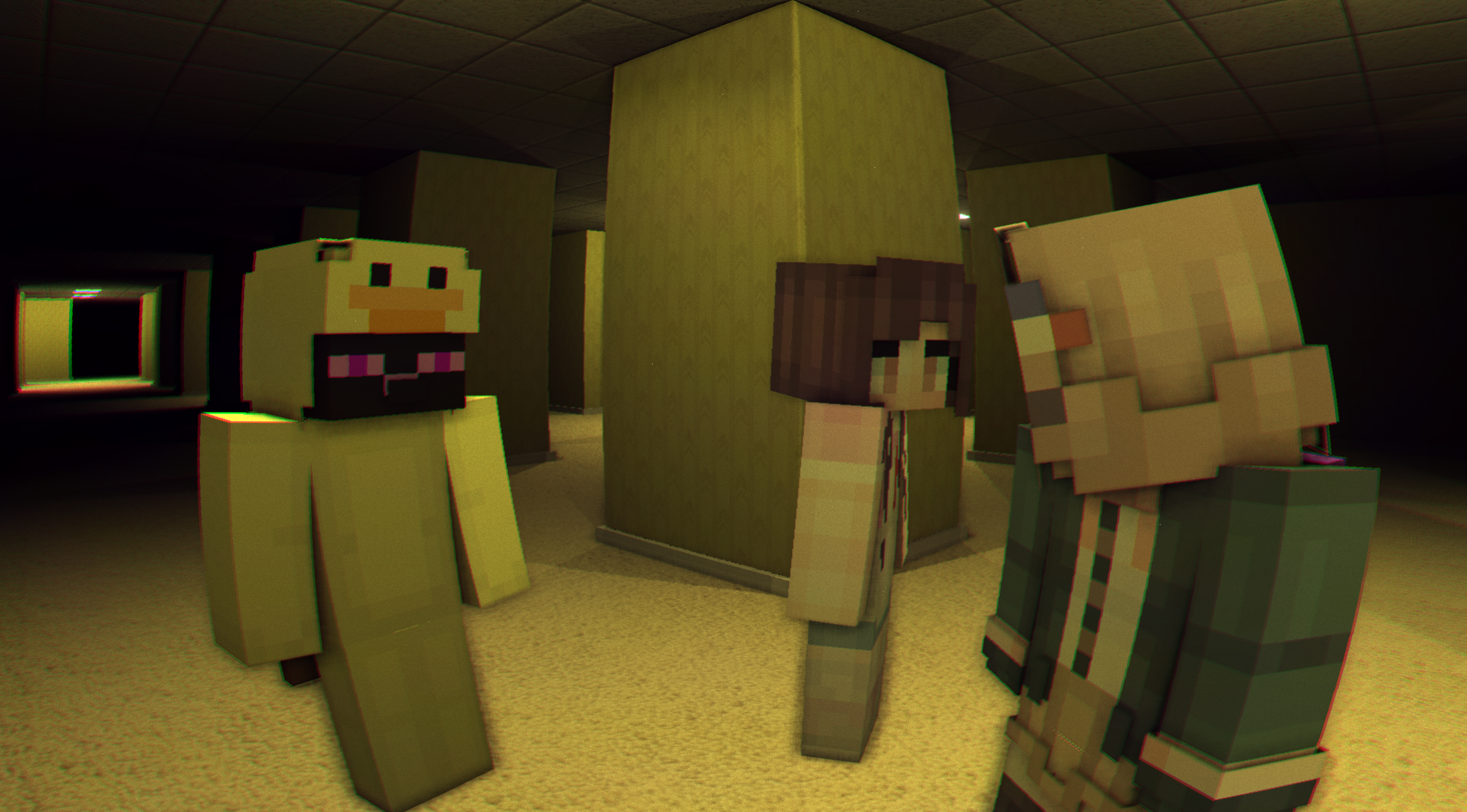 Level 0: endless yellow rooms