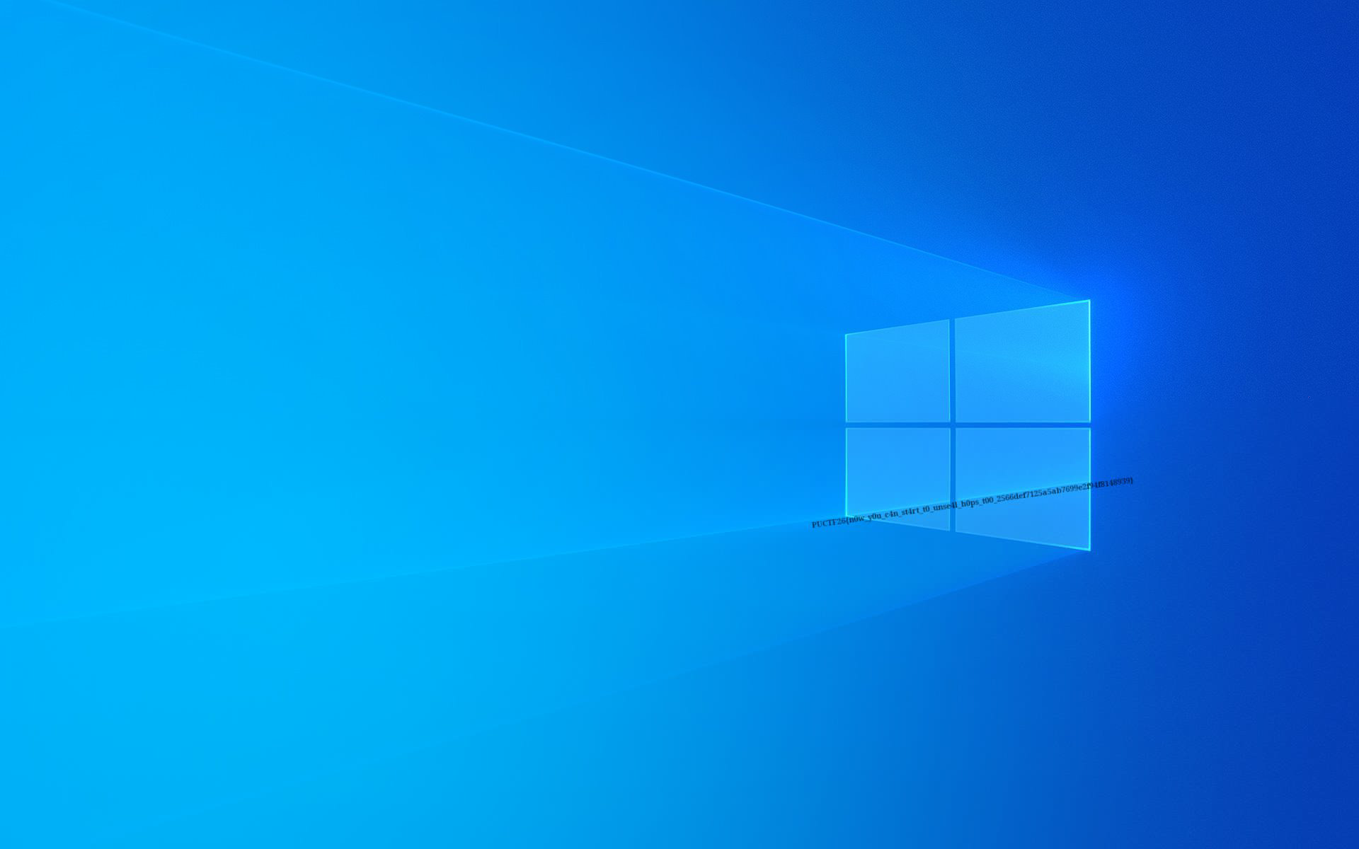 Recovered wallpaper with faint overlaid text