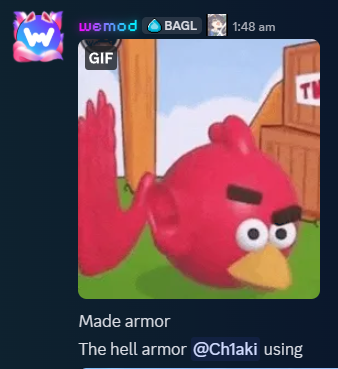 Made armor moment