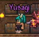 Yusagi near the storage