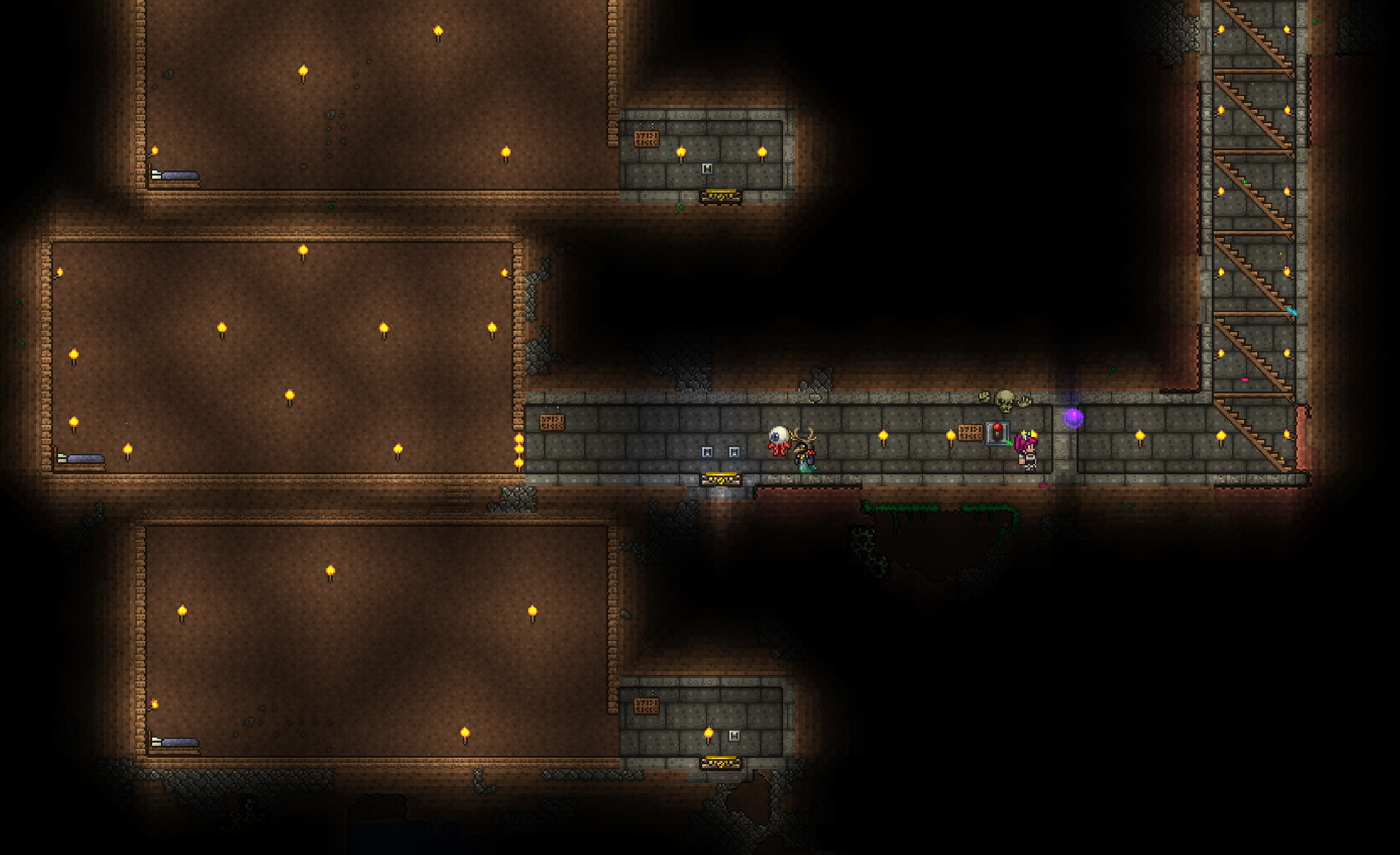 Player rooms layout (right)